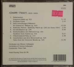 Johann Strauss Famous Waltes CD