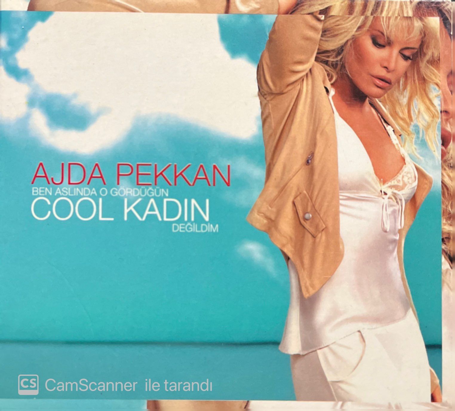 Ajda Pekkan Ben Aslında O Gördüğün Cool Kadın Değilim Açılmamış Jelatininde CD