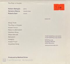 Stefano Battaglia Trio The River Of Anyder ECM CD