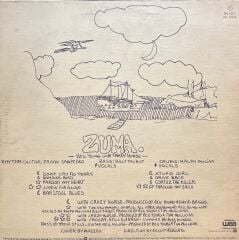 Neil Young Zuma Crazy Horse LP Plak