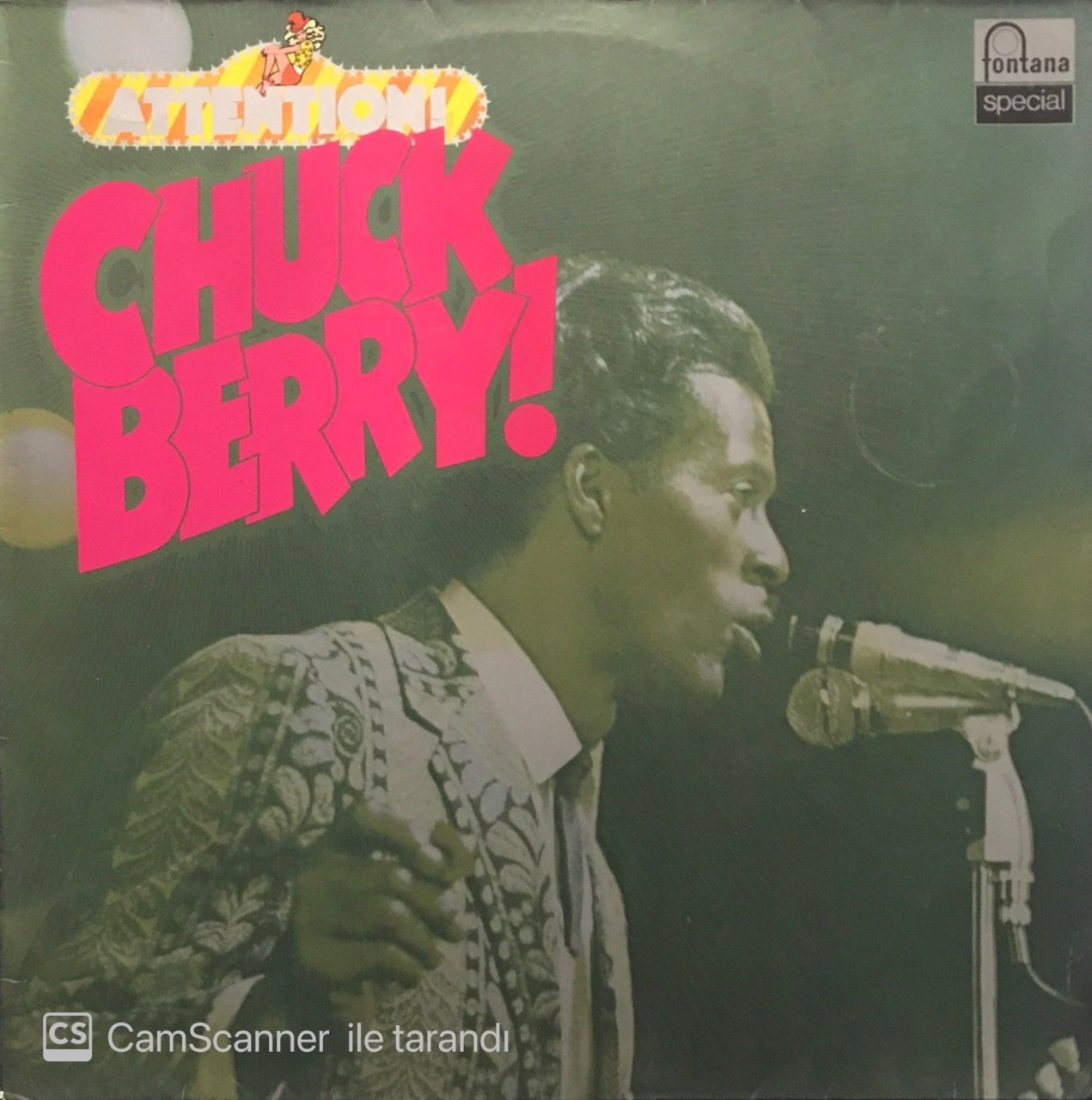 Chuck Berry Attention LP Plak