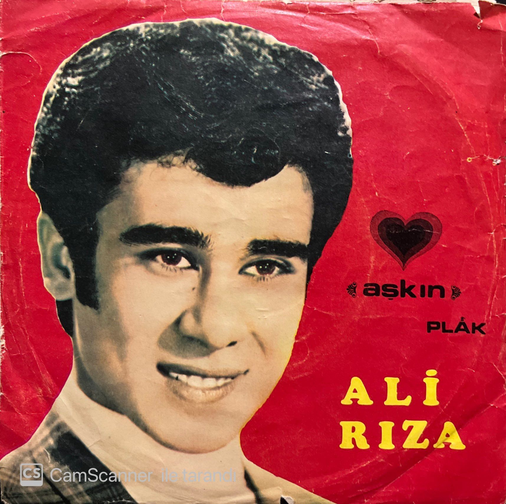Ali Rıza Bir Aşk İçin Ölünürmü 45lik Plak