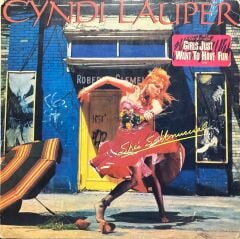 Cyndi Lauper She's So Unusual LP Plak