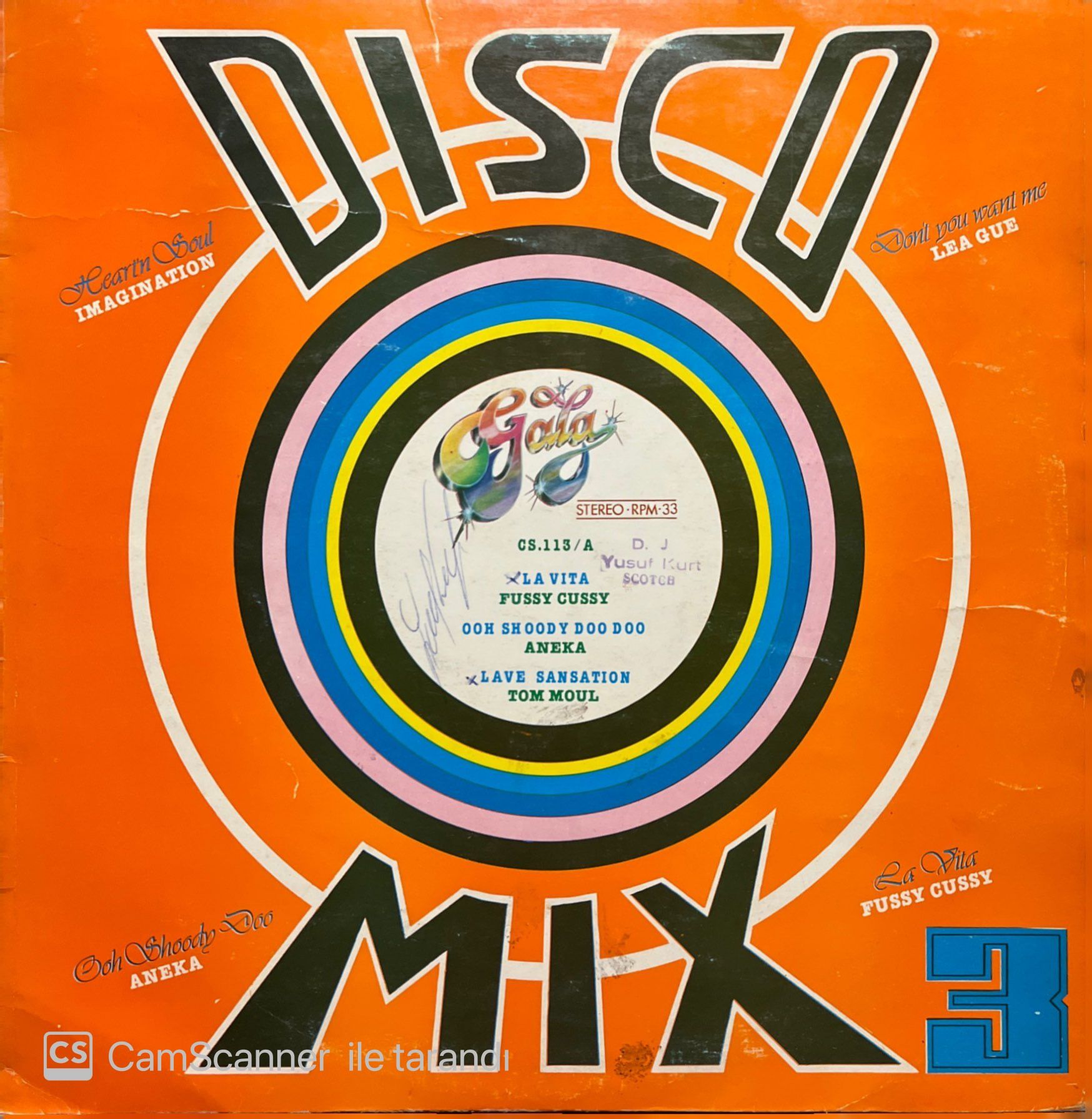 Disco Mix 3 LP Plak
