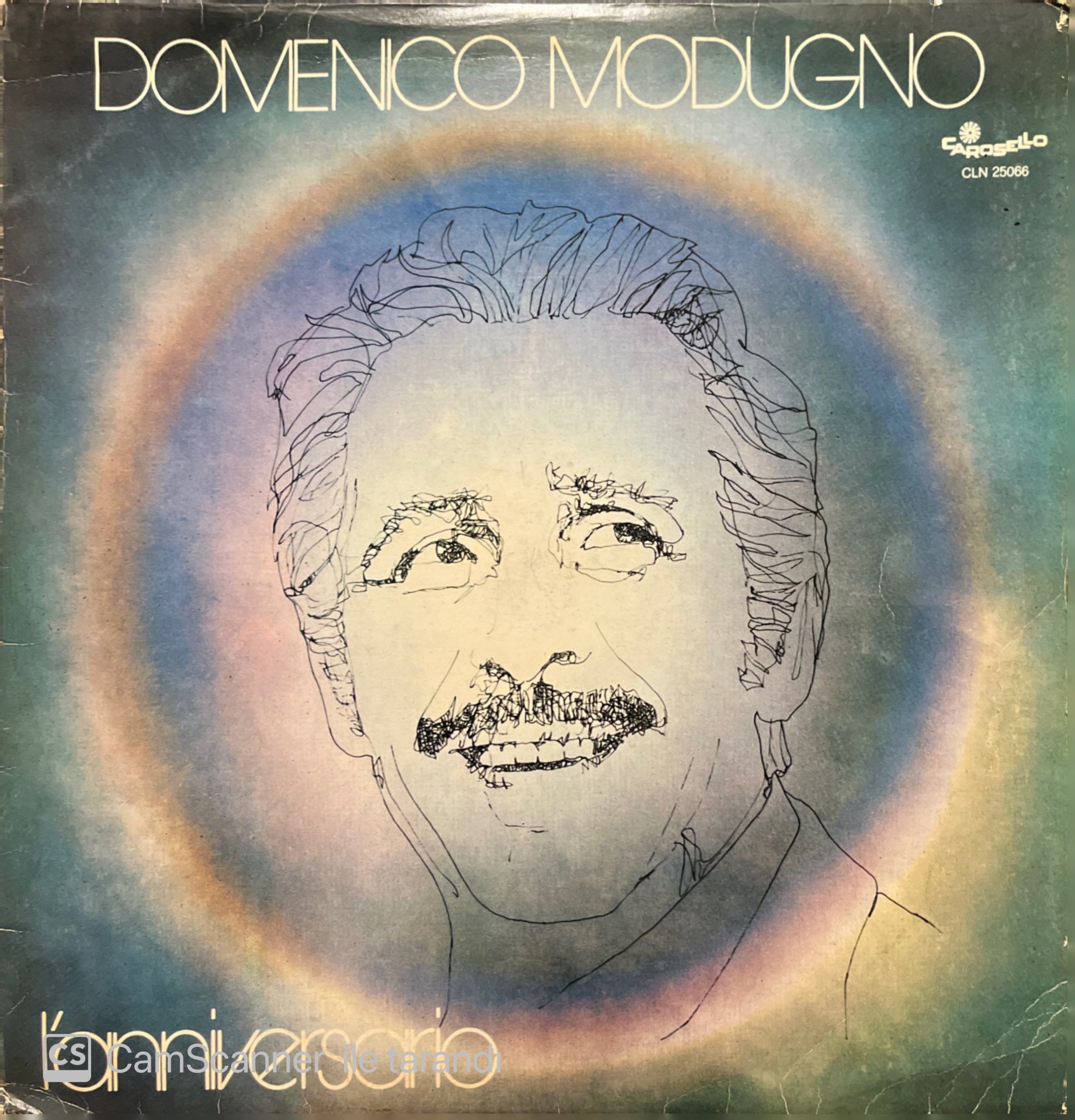 Domenico Modugno L'anniversario LP Plak