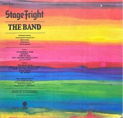 Stage Fright The Band LP Plak