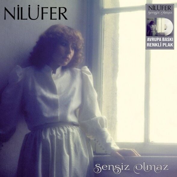 Nilüfer Sensiz Olmaz LP Beyaz Renkli Plak
