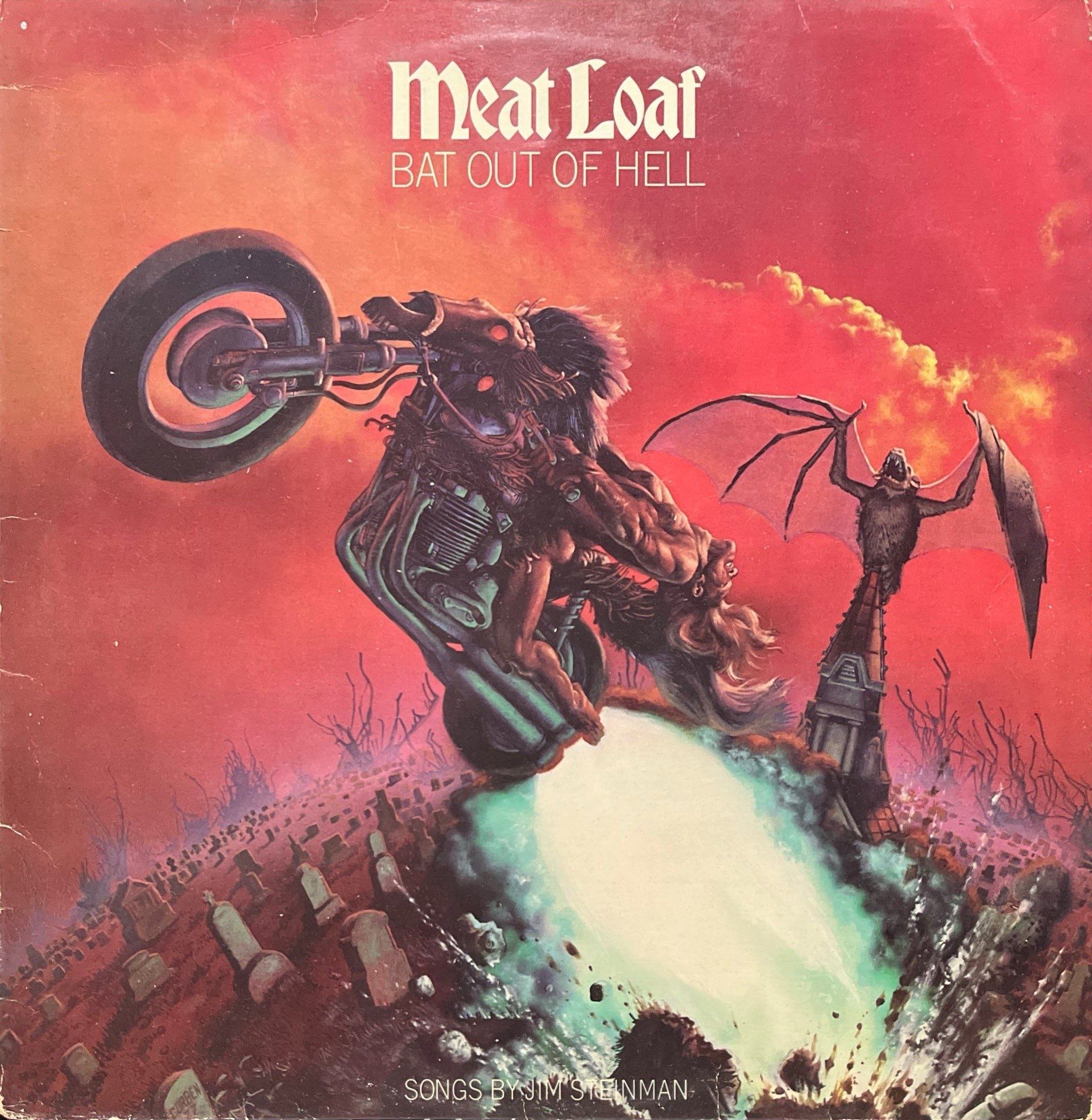 Meat Loaf Bat Our Of Hell LP Plak