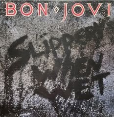 Bon Jovi Slippery When Wet LP Plak
