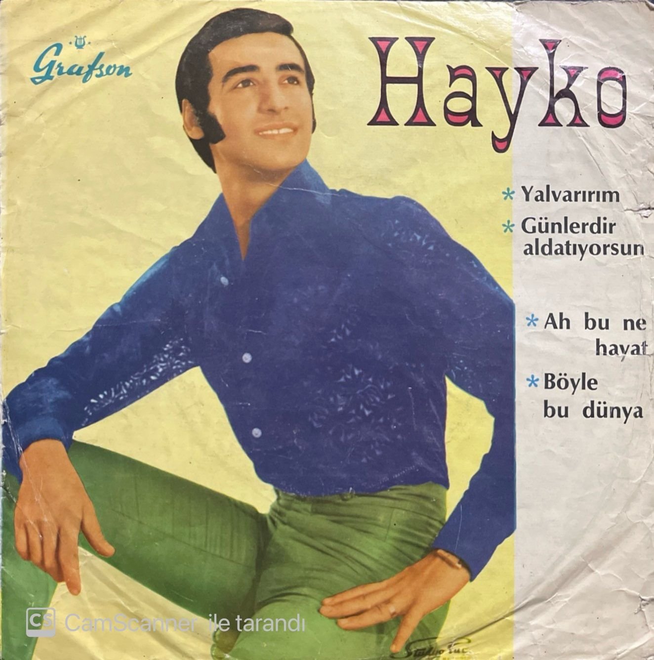 Hayko Günlerdir Aldatıyorsun 45lik Plak