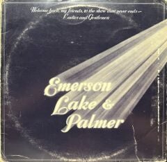 Emerson Lake Palmer Welcome Back My Friends To The Show That Never Ends 3 LP Plak