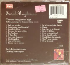 Sazah Brightman The Trees They Grow So High CD