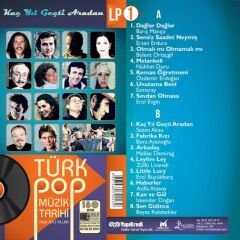 Çeşitli Sanatçılar Kaç Yıl Geçti Aradan Türk Pop Müzik Tarihi 1960-70'lı Yıllar Vol. 1 Double LP Mavi Renkli Plak