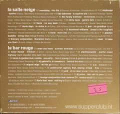 La Salle Neige Le Bar Rouge CD