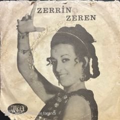 Zerrin Zeren Kupa Dörtlüsü Ork. Boştur Dünya 45lik plak