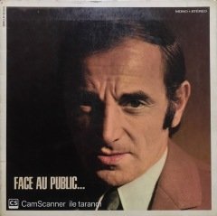 Charles Aznavour Face Au Public LP Plak