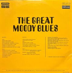 The Great Moody Blues Double LP Plak