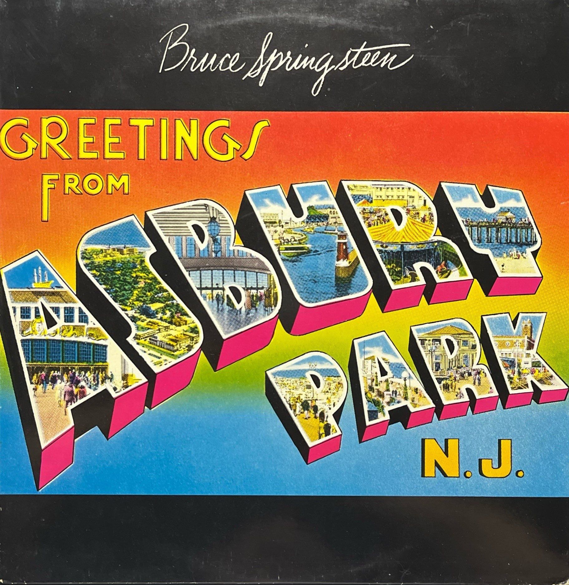 Bruce Springsteen Greeting From LP Plak