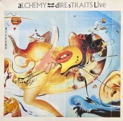 Dire Straits Alchemy Dire Straits Live Double LP Plak