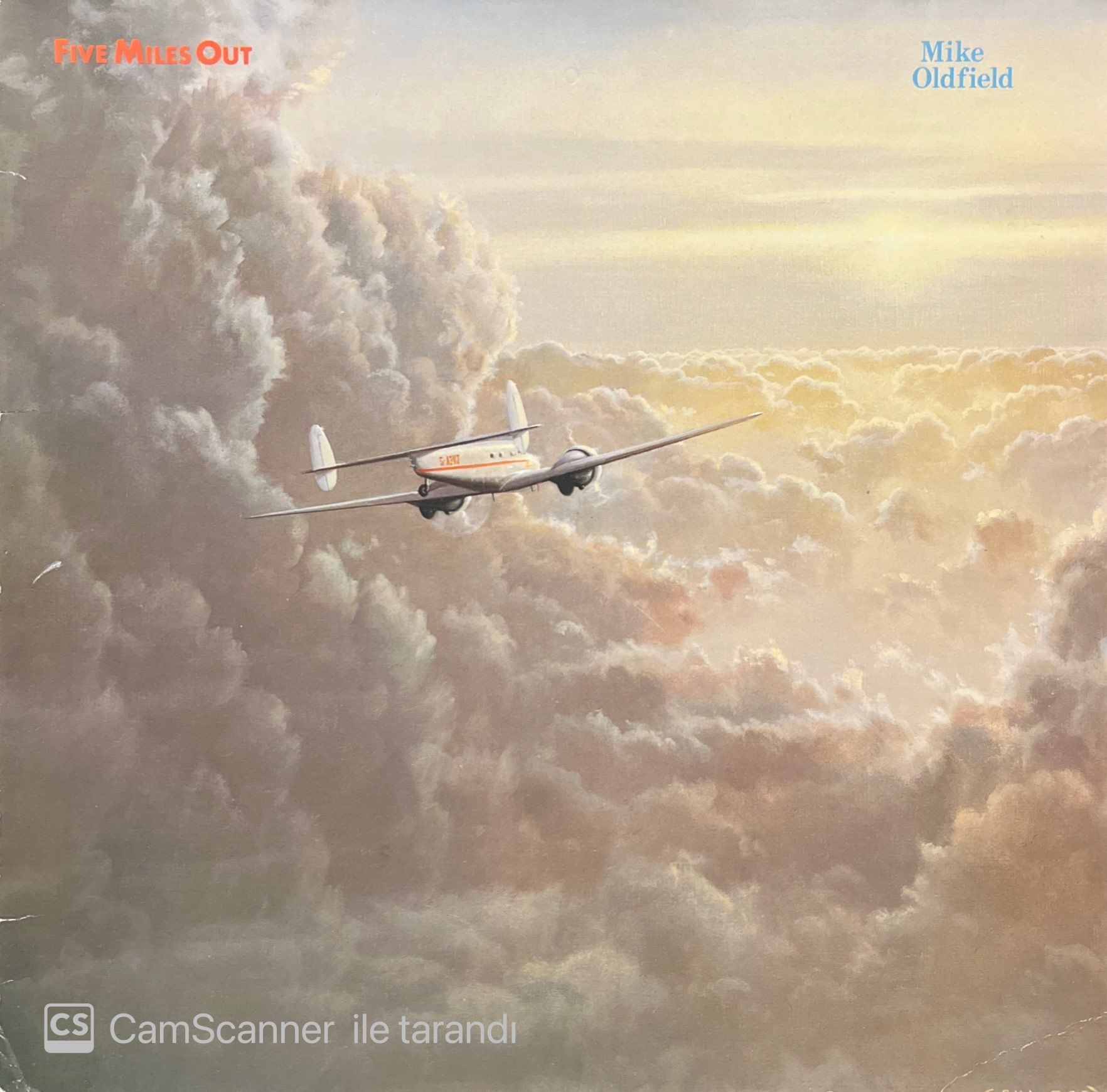 Mike Oldfield Five Miles Out LP Plak