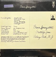 Bruce Springsteen Greeting From LP Plak