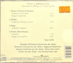 Peter I. Tchaikovsky Serenade For Strings CD