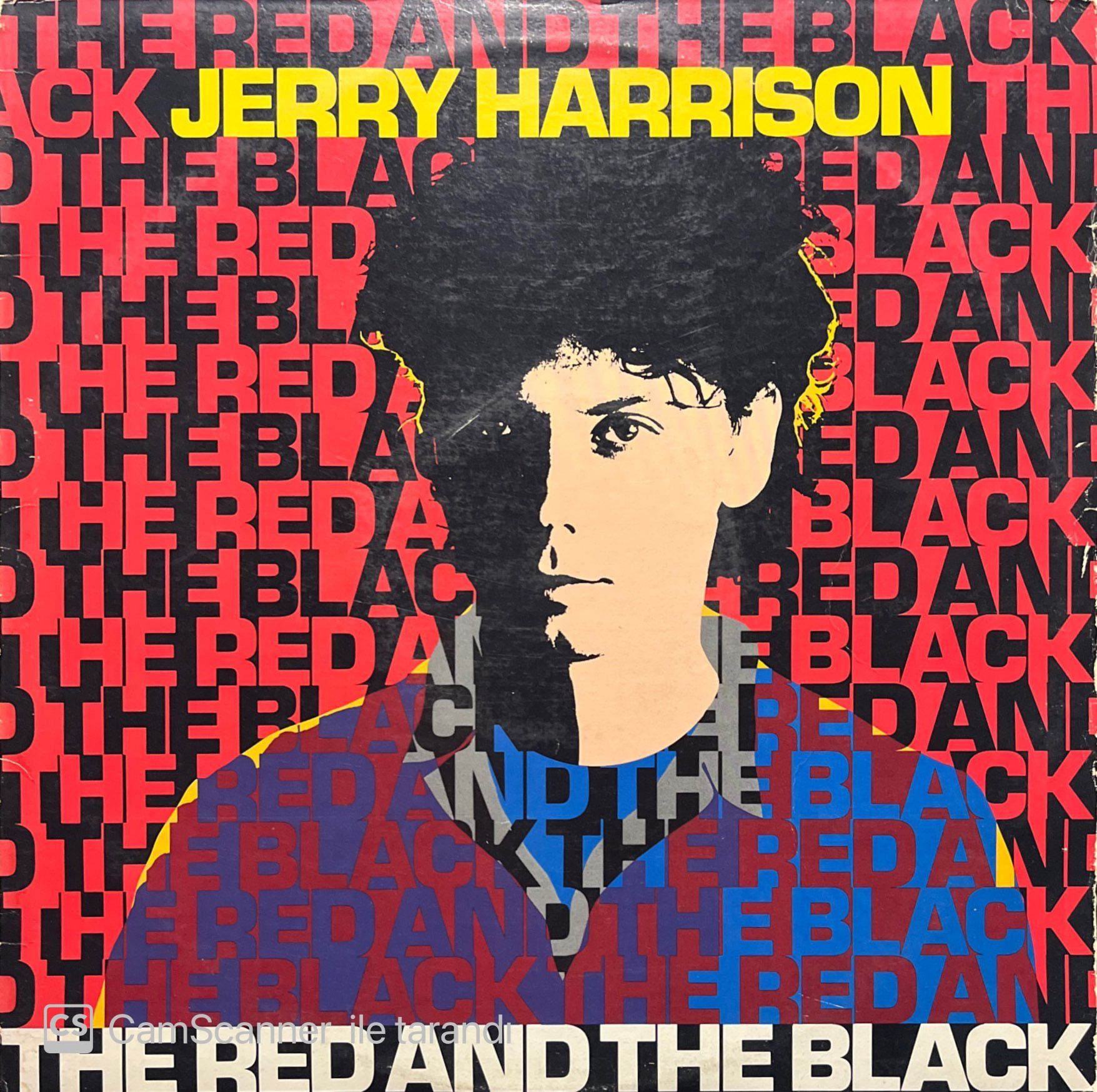 Jerry Harrison The Red And The Black LP Plak