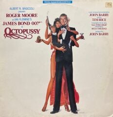 Roger Moore As James Bond 007 Octopussy Soundtrack LP Plak