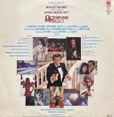 Roger Moore As James Bond 007 Octopussy Soundtrack LP Plak