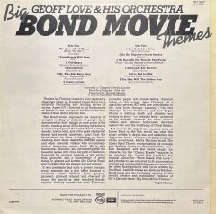 Big Bond Movie Themes Soundtrack LP Plak