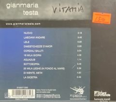 Gianmaria Testa Vitamia CD