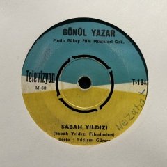 Gönül Yazar Sabah Yıldızı 45lik plak