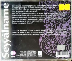 Seyyal Taner Seyyalname CD