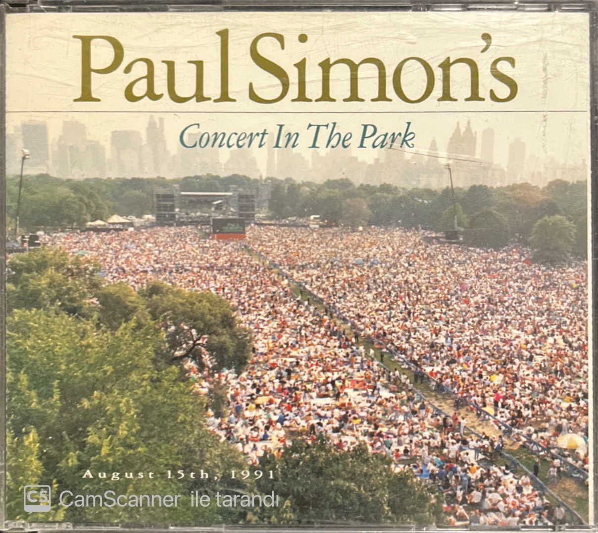 Paul Simon's Concert In The Park Double CD