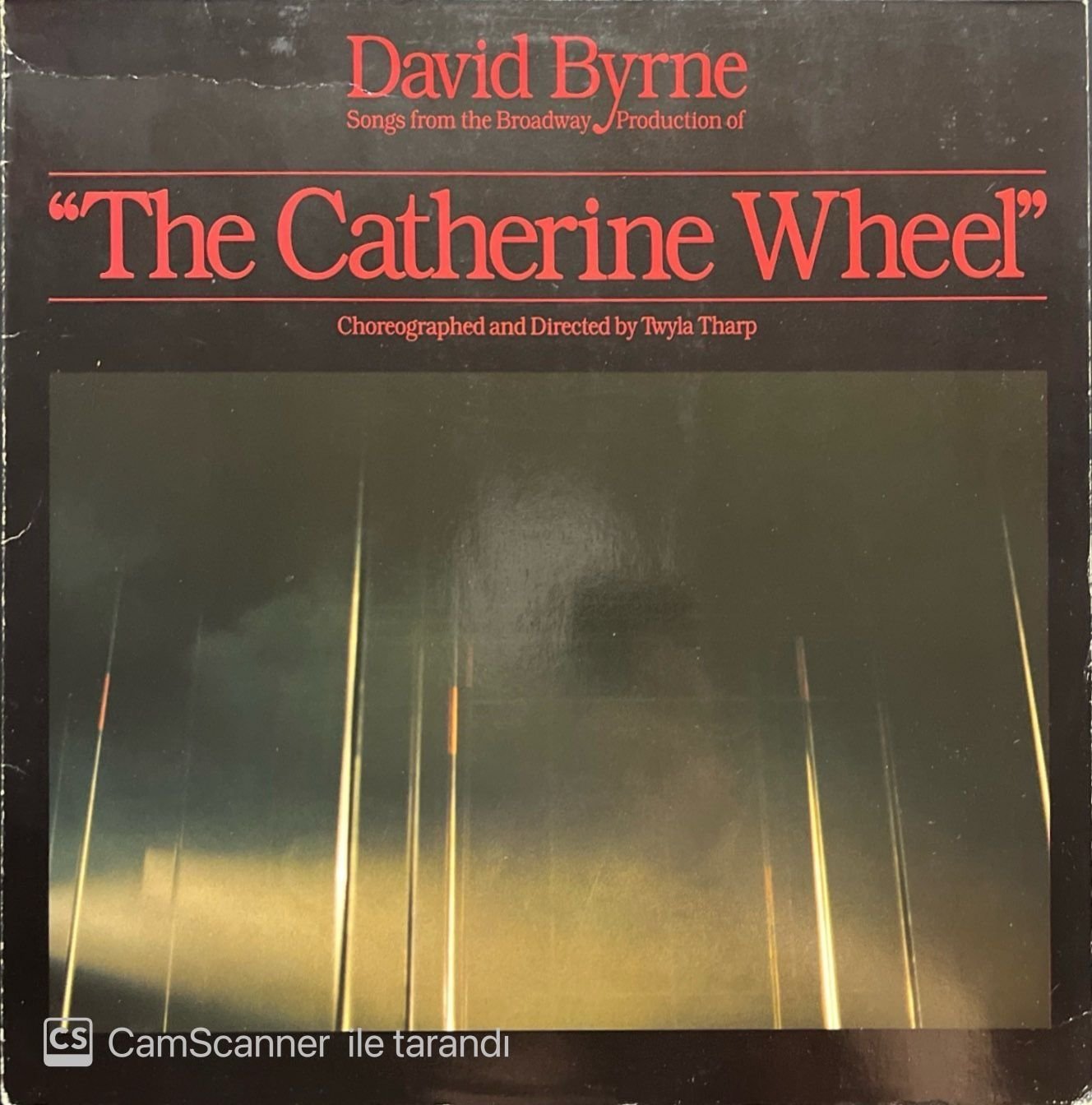 David Byrne The Catherine Wheel LP Plak