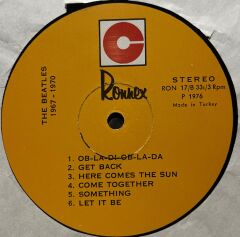The Beatles 1967-1970 Yerli Baskı LP Plak
