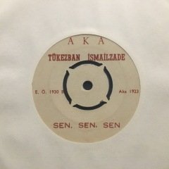 Tükezban İsmailzade Sen Sen Sen 45lik Plak