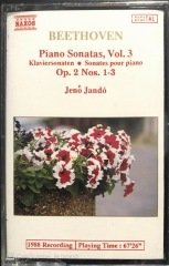 Ludwig van Beethoven Piano sonatas Vol 3 KASET