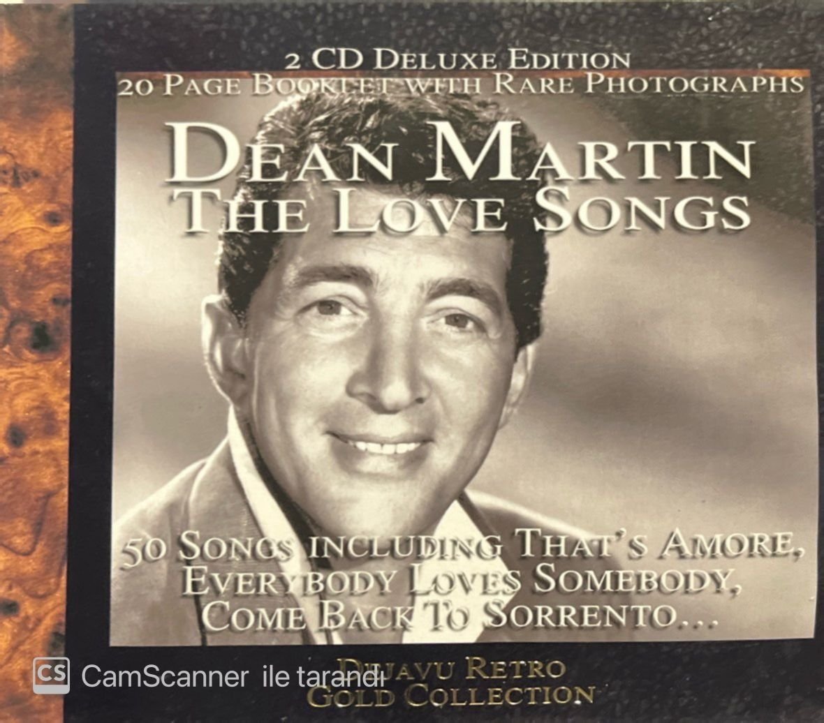 Dean Martin The Love Songs Box Set Double CD