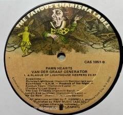 Van Der Graaf Generator Pawn Hearts LP Plak