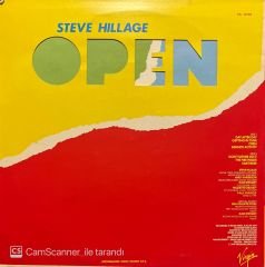 Steve Hillage Open LP Plak