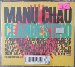 Manu Chao Clandestino CD