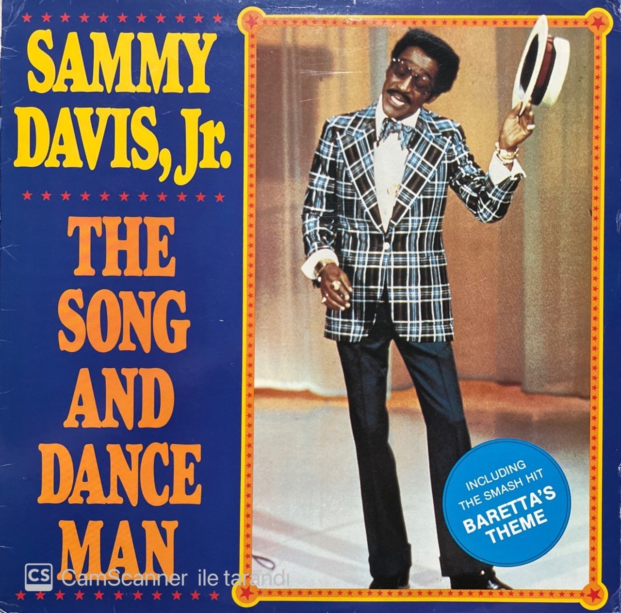 Sammy Davis Jr. The Song And Dance Man LP Plak