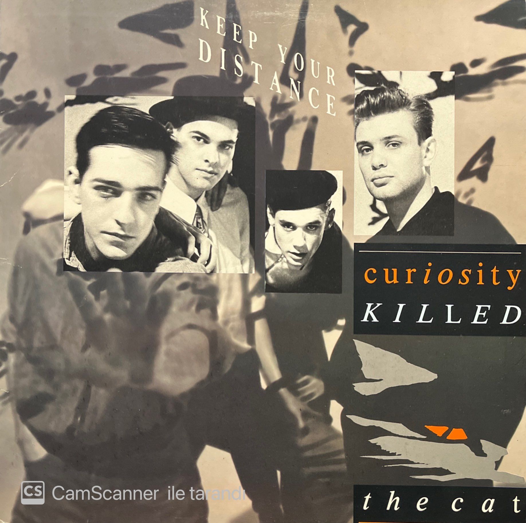Curiosity Killed The Cat Keep Your Distance LP Plak