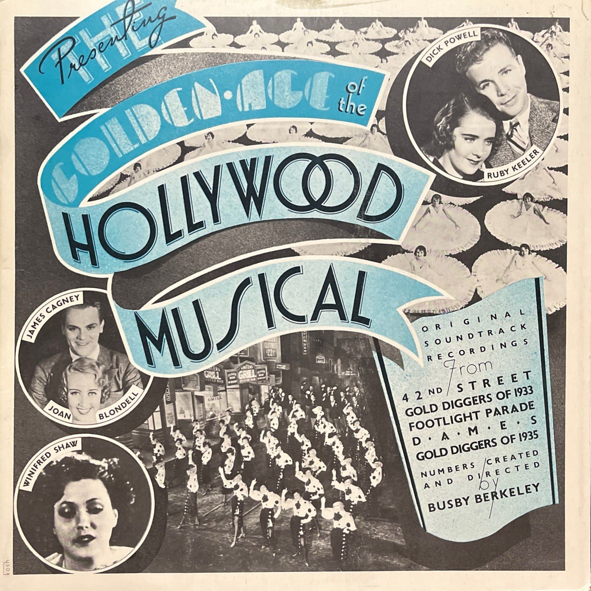 Hollywood Musical 3 Boyutlu Kapak LP Plak