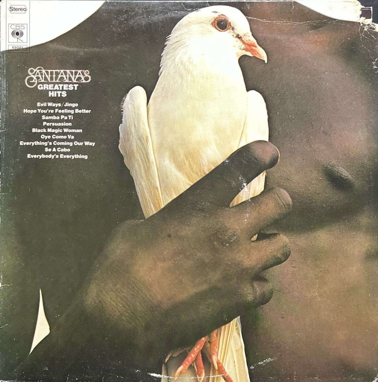 Santana Greatest Hits LP Plak