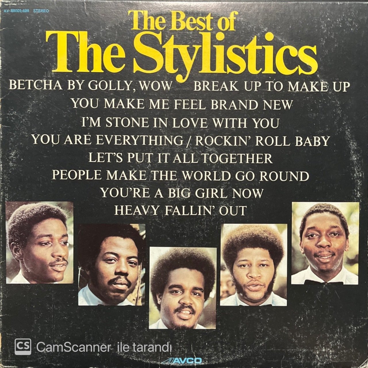 The Best Of The Stylistics LP Plak