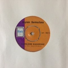 Bayram Durmaztuna Darıldım Kaderime 45lik Plak