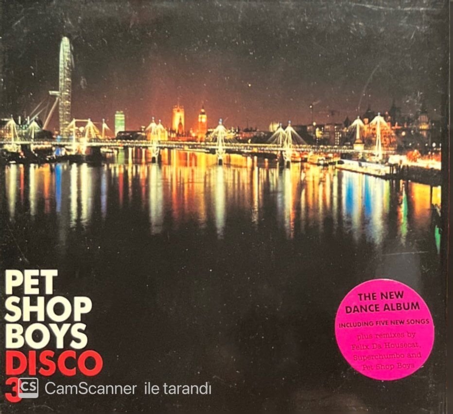 Pet Shop Boys Disco 3 CD