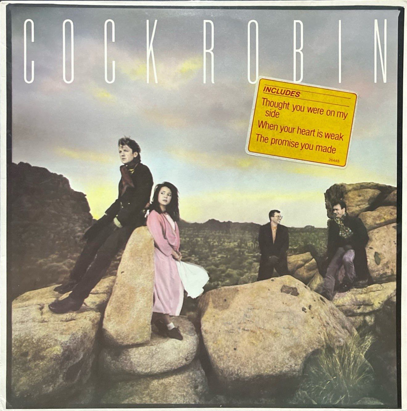 Cock Robin Cock Robin LP Plak